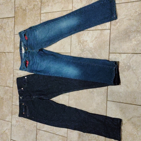 Raleigh Denim Denim - Raleigh Denim 27 Crawford Denim 26 Slim Jeans Lot Hand Crafted Made in USA Blue